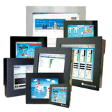 Industrial Monitors with direct connection to the PC for use in hazardous areas and GMP conditions.