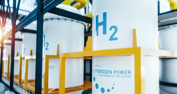 Elektrolyse waterstofgas H2
